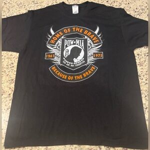 POW- MIA shirt size XL